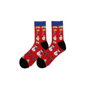 Носки с новогодним принтом (с картой OZON, из-за рубежа) + 200 баллов за отзыв