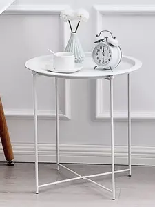 Журнальный столик ДомаТов белый, 47 см (с ВБ Кошельком)