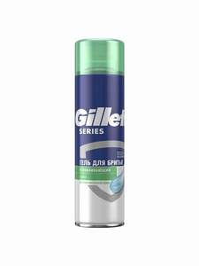 Гель для бритья Gillette Series Sensitive 200 мл (с картой OZON)