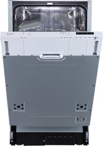 Посудомоечная машина встраиваемая Evelux BD 4500, 10 комплектов, 4 программы, панель из нержавеющей стали