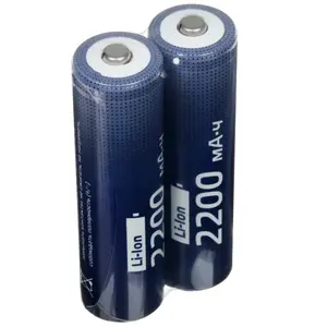 Аккумулятор Космос 18650 2200 мАч, 2 шт. 