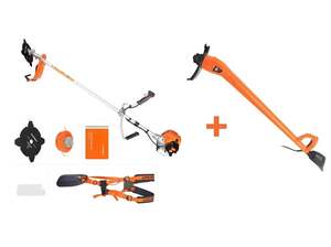 Два триммера для травы: PATRIOT PT 4555ES (бензиновый) + PATRIOT PT 320 (электрический) (цена по озон-карте)
