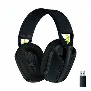 Игровые наушники Logitech G435 Lightspeed Black and Neon Yellow