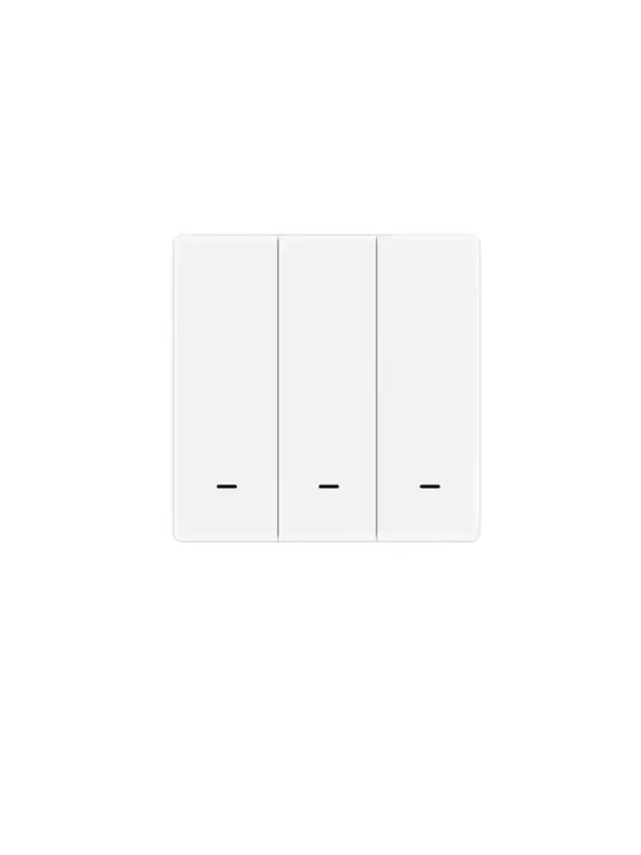 Беспроводной переключатель MOES Bluetooth 3-Gang Wireless Switch (с картой OZON)