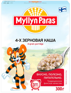 Каша 4-х зерновая Тигренок 300 г