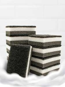 Губка для посуды Зебра (с картой OZON)