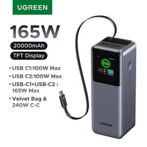 Power Bank UGREEN Nexode 165 Вт 20000 мАч 