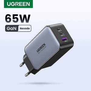 Зарядное устройство UGREEN Nexode CD244, GaN, 65 Вт