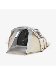 Палатка для кемпинга с надувными дугами 4-хместная Air seconds 4.1 Fresh & Black Quechua (с ВБ кошельком)