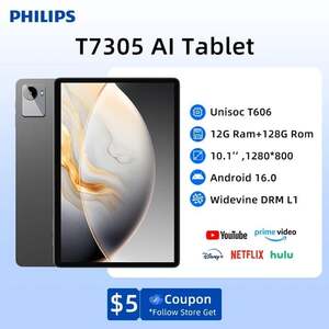 Планшет Philips, 10", 128МБ/4ГБ, Wi-Fi+4G, Android