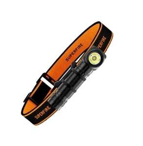 Налобный фонарь SUPERFIRE HS60 (с картой OZON)