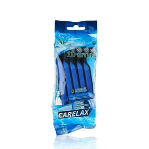 Одноразовые станки Carelax 10 шт. (с Озон-картой и бонусами продавца)