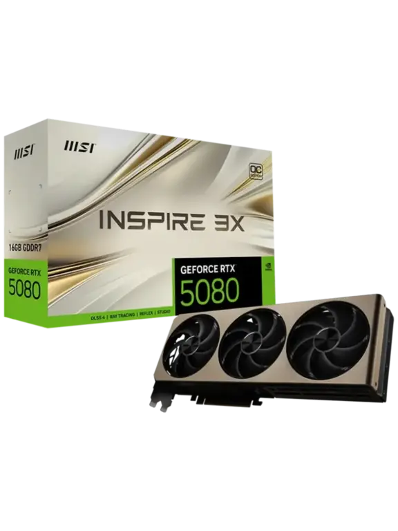 Видеокарта MSI RTX 5080 16 ГБ RTL (с макс. кошельком ВБ)
