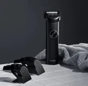 Машинка для стрижки волос Tuvio HC-DA3BL, триммер, 3 насадки 