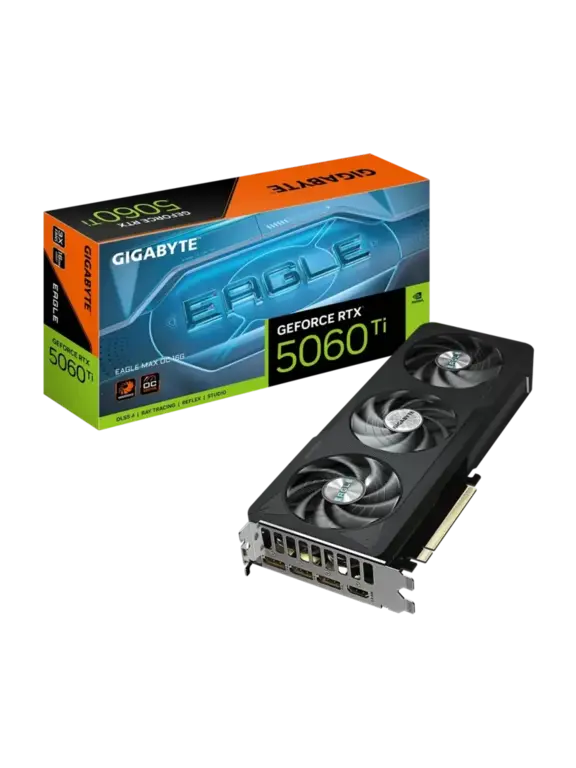 Видеокарта Gigabyte RTX 5060 Ti EAGLE MAX OC 16 ГБ (с максимальным кошельком)
