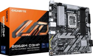 Материнская плата Gigabyte B860M D3HP LGA 1851 DDR5 + 899 бонусов (с картой OZON)
