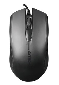Проводная оптическая мышь A4Tech OP-760, 1200dpi, 3 кнопки (с картой OZON + 400 баллов за отзыв)