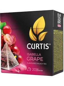 Чай черный CURTIS Isabella Grape 20 пирамидок (с макс. ВБ Кошельком)