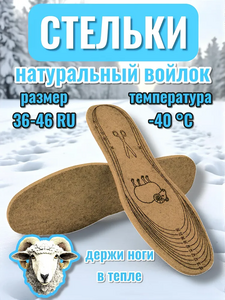 Стельки для обуви 2 шт (с картой OZON)