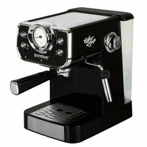 Кофеварка ENDEVER Costa-1097, рожковая, мощность 1000 Вт, давление 20 Бар, 2 фильтра