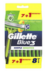 Одноразовый станок Gillette Blue3 Simple Sensitive, 8 шт 