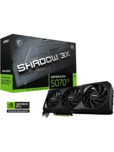 Видеокарта MSI GeForce RTX 5070 Ti SHADOW 3X OC (с ВБ кошельком)