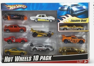 Набор машинок Hot Wheels, 10 шт. 
