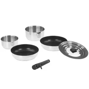 Набор посуды Polaris EasyKeep-6DSS, 6 предметов, подходит для индукции (с Озон картой)