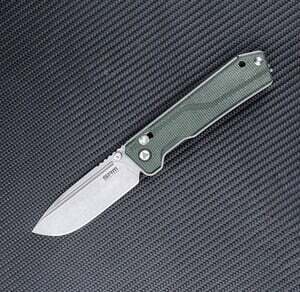 Cкладной нож SRM Knives SRM Rubik Large 7228B-MG, сталь 14C28N (с ВБ кошельком)