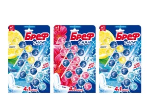 Туалетный блок Бреф 50 гр. х 12 шт. (при выборе категории месяца)