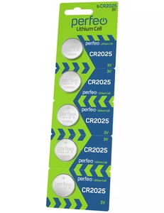Батарейки PERFEO CR2025 литиевые (с WB кошельком)