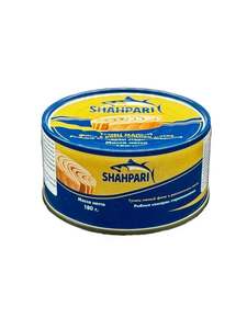 Тунец малый филе в масле Shahpari 180 г (с картой OZON)