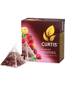 Чай травяной CURTIS "Summer Berries" 20 пирамидок (с ВБ кошельком) и другие вкусы немного дороже