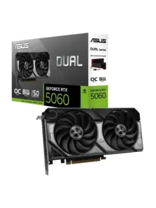 Видеокарта Asus DUAL RTX 5060 8 ГБ RTL 90YV0N12-M0NA00 (с ВБ-кошельком и подпиской)