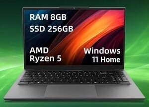 Ноутбук FIREBAT AS1, 15.6", 1920x1080, AMD Ryzen 5 7430U, 8/256 Гб, AMD Radeon Graphics, Windows Pro (с Озон картой) + пошлина 1571₽