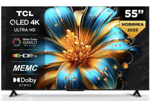 Телевизор TCL T6C 55" QLED 4K Google TV