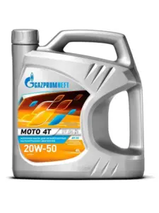 Моторное масло Газпромнефть Moto 4T 20W50 4 л (с ВБ кошельком)