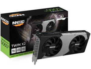 Видеокарта Inno3D GeForce RTX 5060 Ti TWIN X2 16GB (с макс. кошельком, с подпиской)
