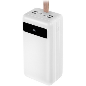 Внешний аккумулятор Rombica NEO PRO-600 White, 60 000 мАч, PD, QCharge, LCD, LED фонарь