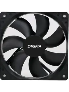 Вентилятор для корпуса Digma DFAN-120-7, 120мм (с кошельком вб)