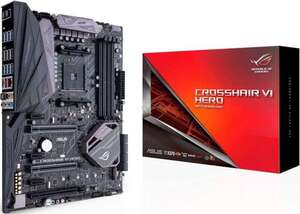 [Из США, нет прямой доставки] Материнская плата Asus ROG Crosshair VI Hero (WI-FI AC) AMD X370 ATX AM4