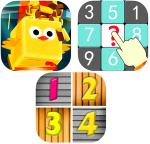 [iOS] 3 бесплатных игры Bing Feng: Sudoku, Wood Puzzle, Bird Run